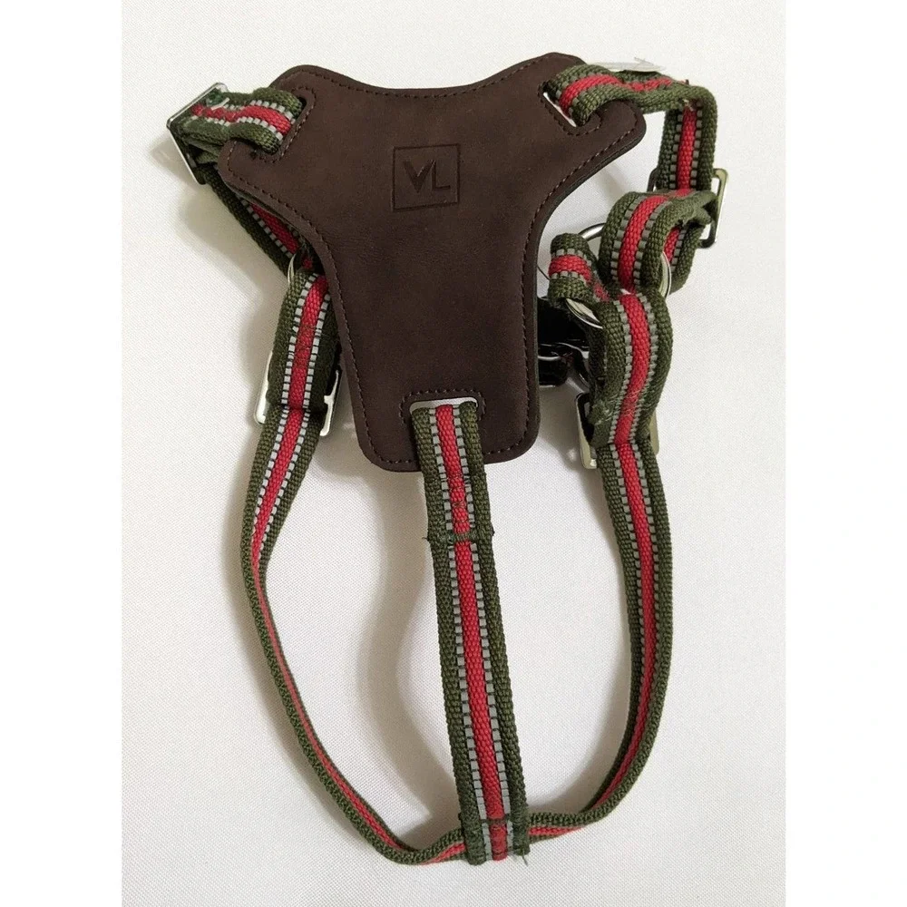 M medium vibrant life dog puppy premium panel step in harness reflective